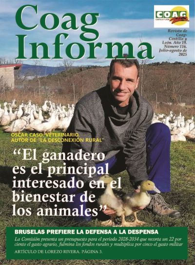 La revista de COAG entrevista a Oscar Caso, veterinario y escritor: “el sector ganadero está desapareciendo por la asfixiante normativa que se le exige”.