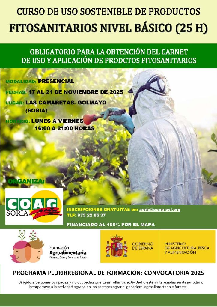 CURSO FITOSANITARIOS NIVEL BASICO