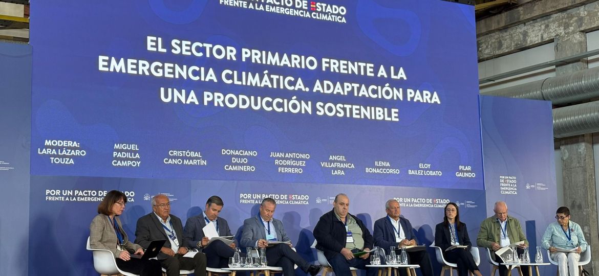 Foto Miguel Padilla COAG en Cumbre Pacto Estado Emergencia Climática
