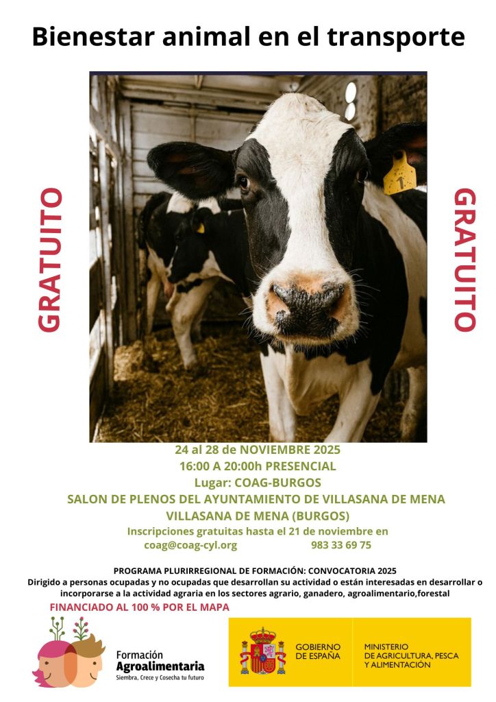 CURSO DE BIENESTAR ANIMAL EN EL TRANSPORTE