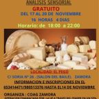 Curso de iniciación a la elaboración artesanal y ecológica de quesos, análisis sensorial (16h)
