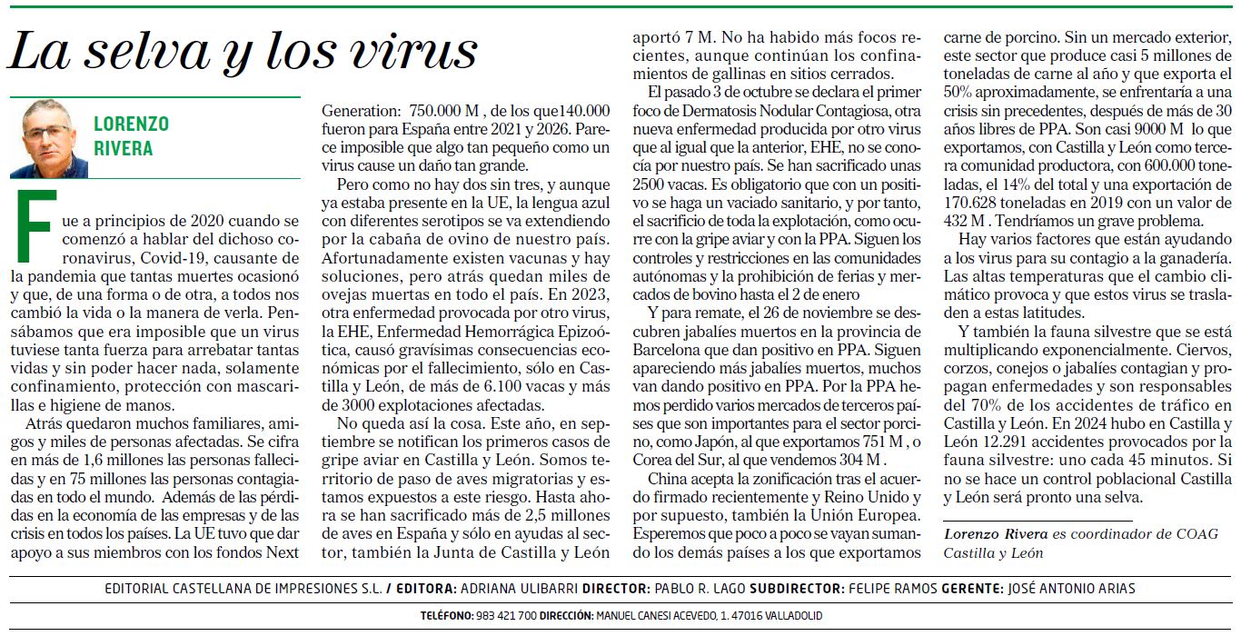 La selva y los virus